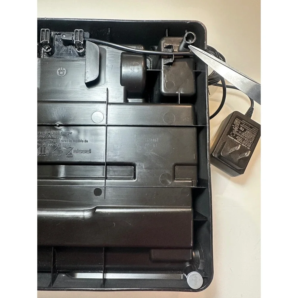 Bissell CrossWave Cordless Docking Station & Charger SSC-297100US Tray Black